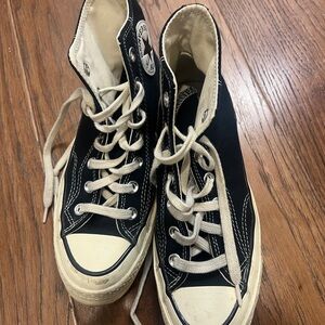Converse Black and White High-Tops